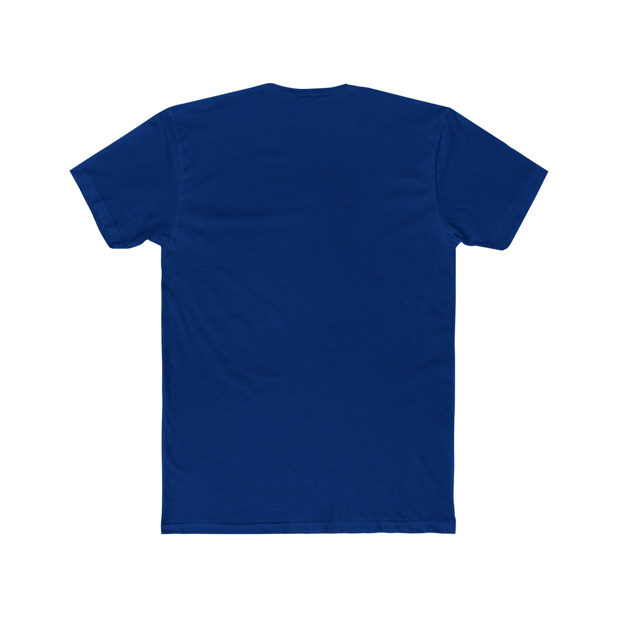 It Feels Safe When I Cry On Your Shoulder graphic tee on Royal Blue shirt — Tellin You That's Me