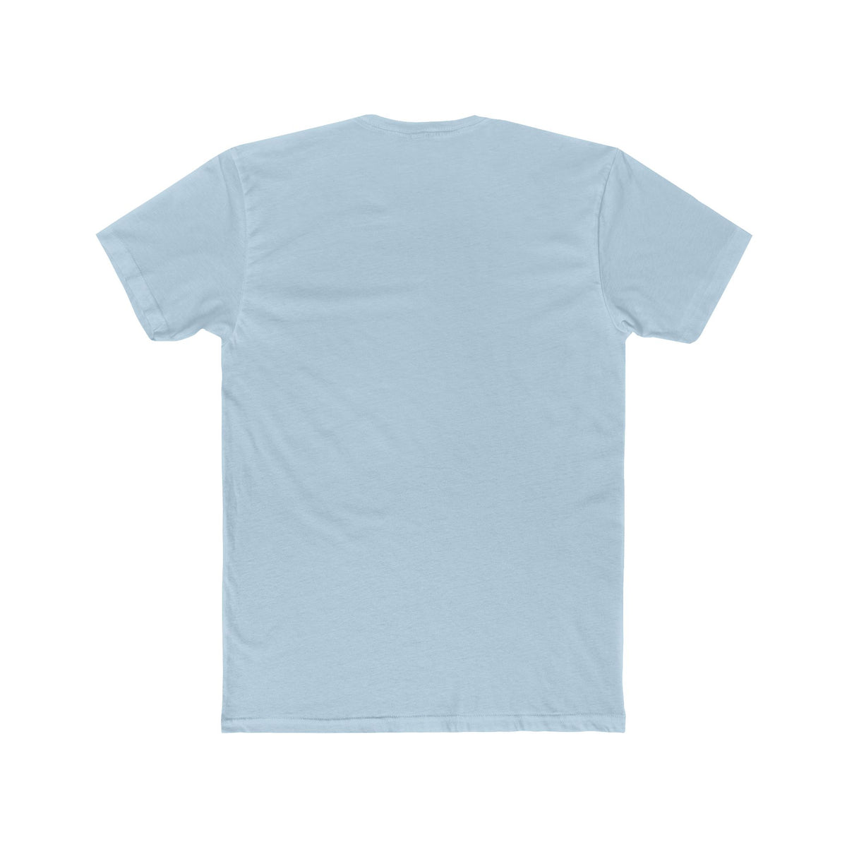 Try And Entertain Me graphic tee on Light Blue shirt — Tellin You That's Me