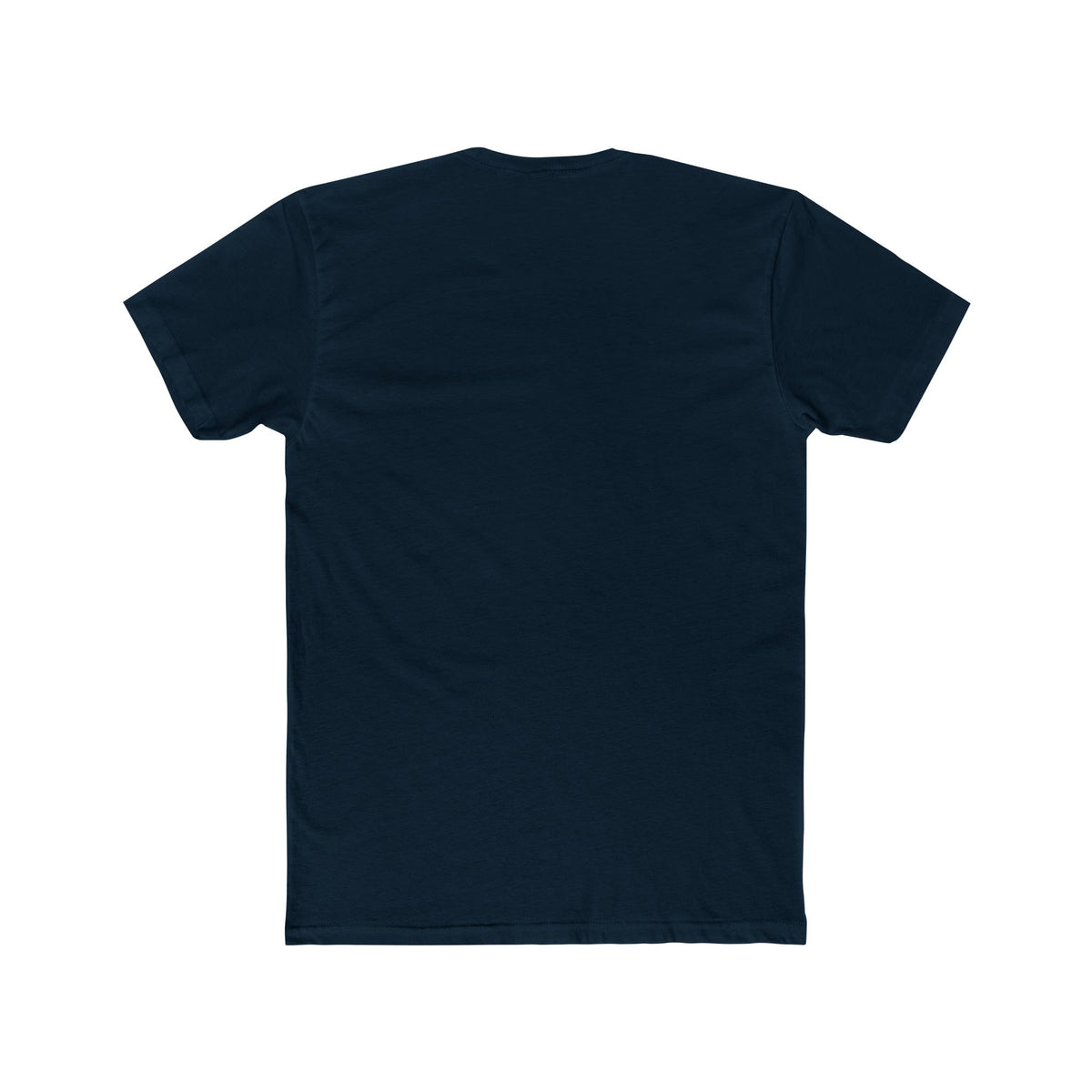 Nothing Is Truly In Human Hands graphic tee on Midnight Navy shirt — Tellin You That's Me